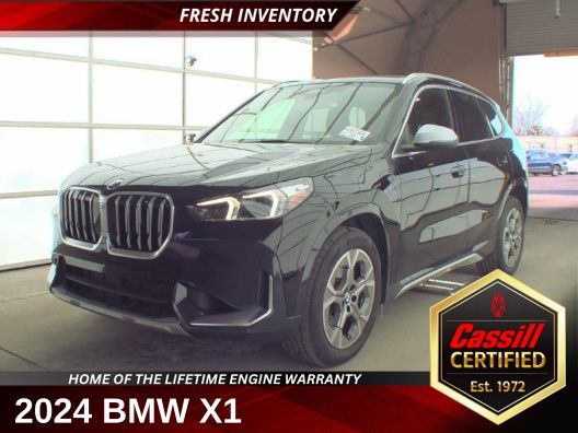 Jet Black 2024 BMW X1 xDrive28i AWD SUV / Crossover All-Wheel Drive 7-Speed Automatic