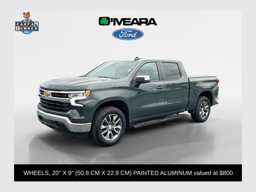Black 2026 Chevrolet Silverado 1500 Pickup Truck Four-Wheel Drive 8-Speed Automatic