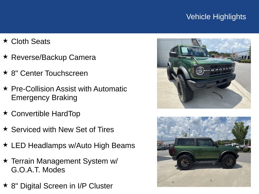 2022 Ford Bronco Base