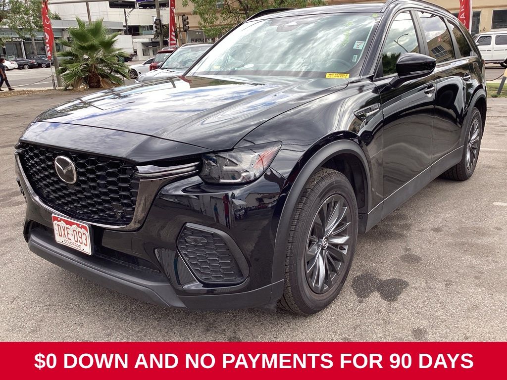 Jet Black 2025 Mazda CX-70 SUV / Crossover All-Wheel Drive 8-Speed Automatic