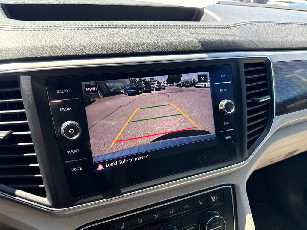2019 Volkswagen Atlas 3.6L V6 SE White at Carlisle Cadillac Buick GMC