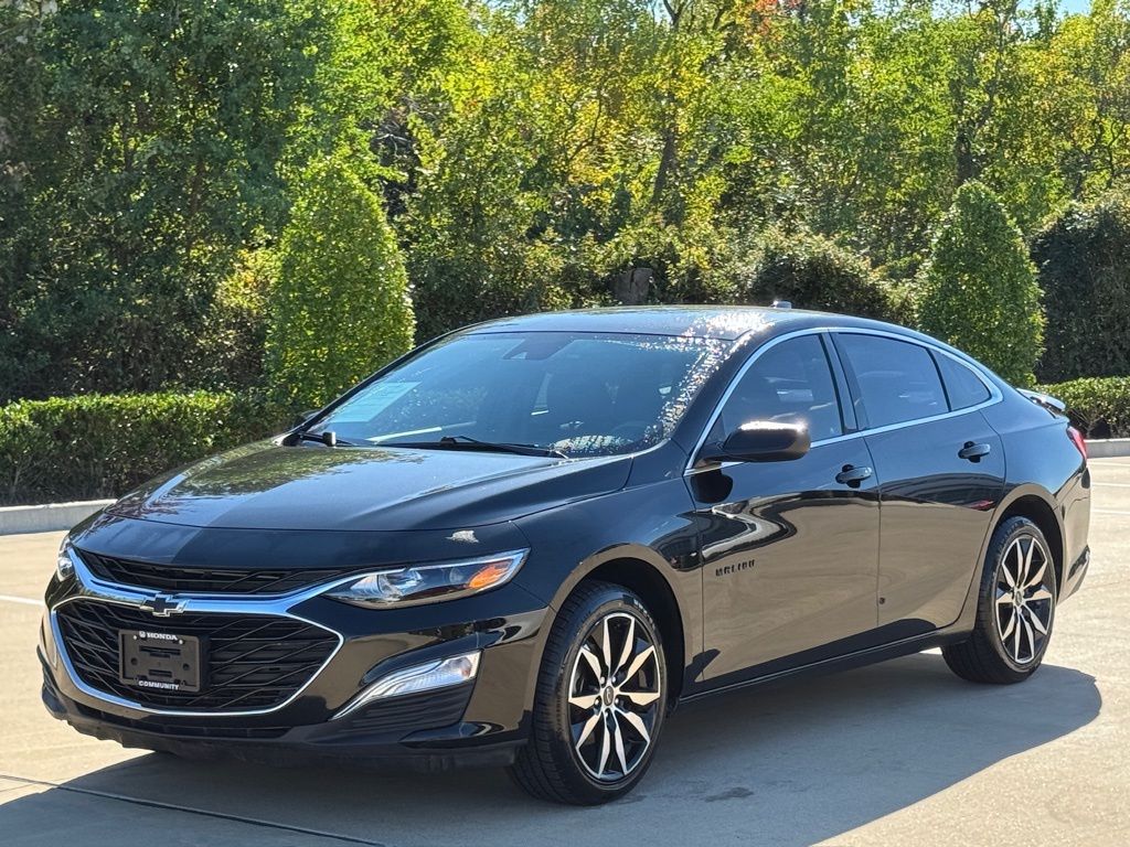 2021 Chevrolet Malibu RS Black at Wharton Chevrolet GMC