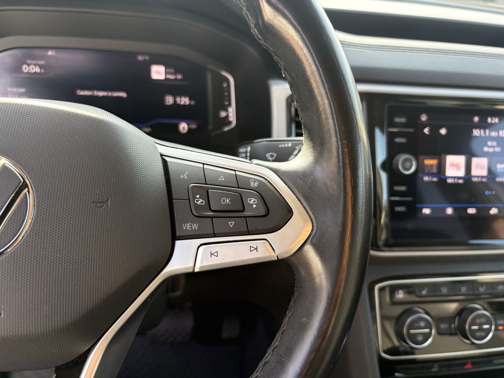 2021 Volkswagen Atlas SEL White at DeMontrond Mazda