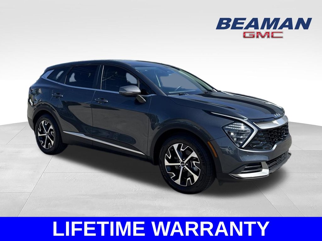 Gravity Gray 2025 Kia Sportage SUV / Crossover Front-Wheel Drive 8-Speed Automatic
