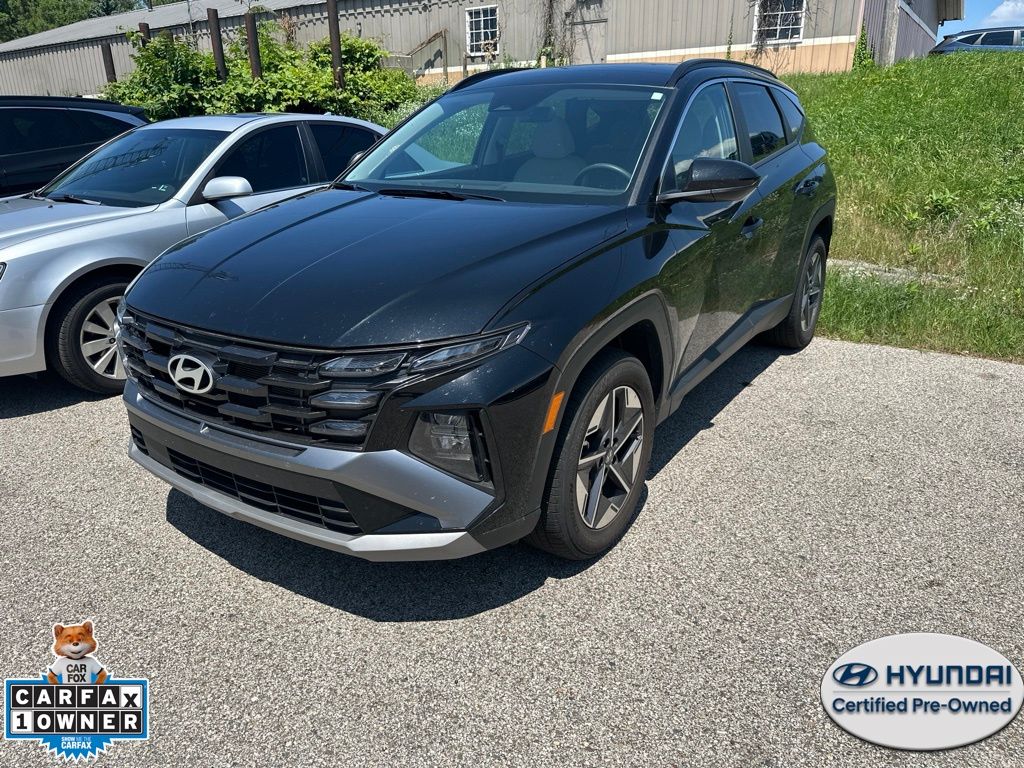 Phantom Black 2025 Hyundai Tucson SUV / Crossover All-Wheel Drive 8-Speed Automatic