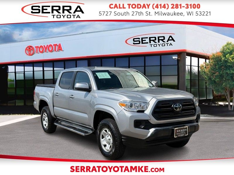 Silver Sky Metallic 2019 Toyota Tacoma Pickup Truck Four-Wheel Drive 6-Speed Automatic