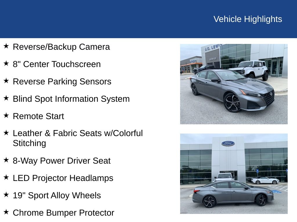 2023 Nissan Altima SR FWD