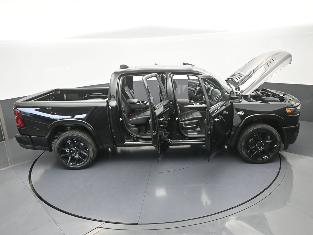 New 2026 Diamond Black Crystal Pearlcoat Ram Laramie image 68