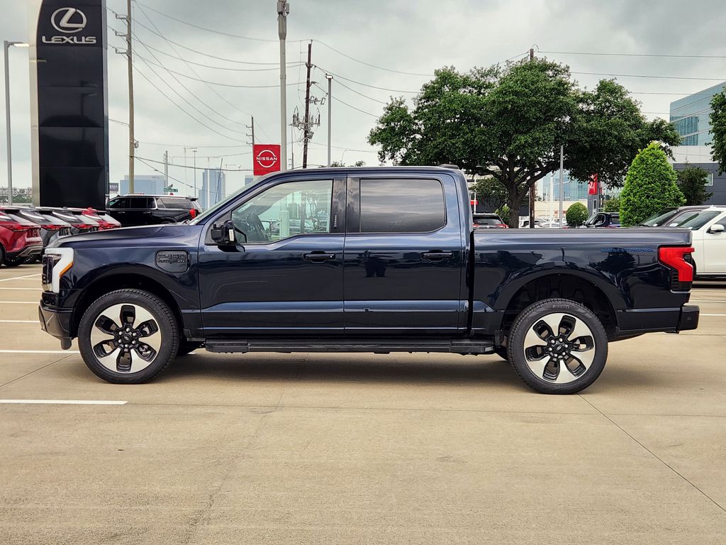 2023 Ford F-150 Lightning Platinum Blue at Cook Ford