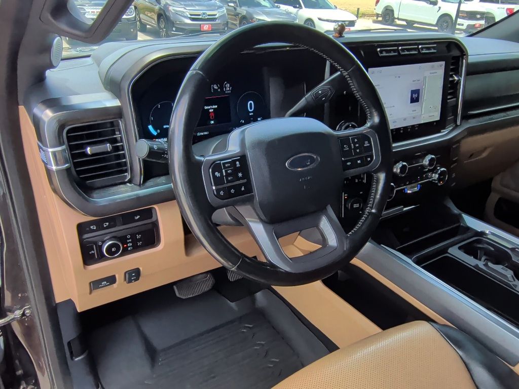 2024 Ford F-350SD Lariat Brown at Wharton Ford