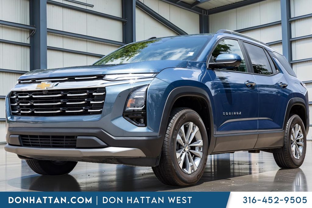 Lakeshore Blue Metallic 2025 Chevrolet Equinox SUV / Crossover Four-Wheel Drive 8-Speed Automatic