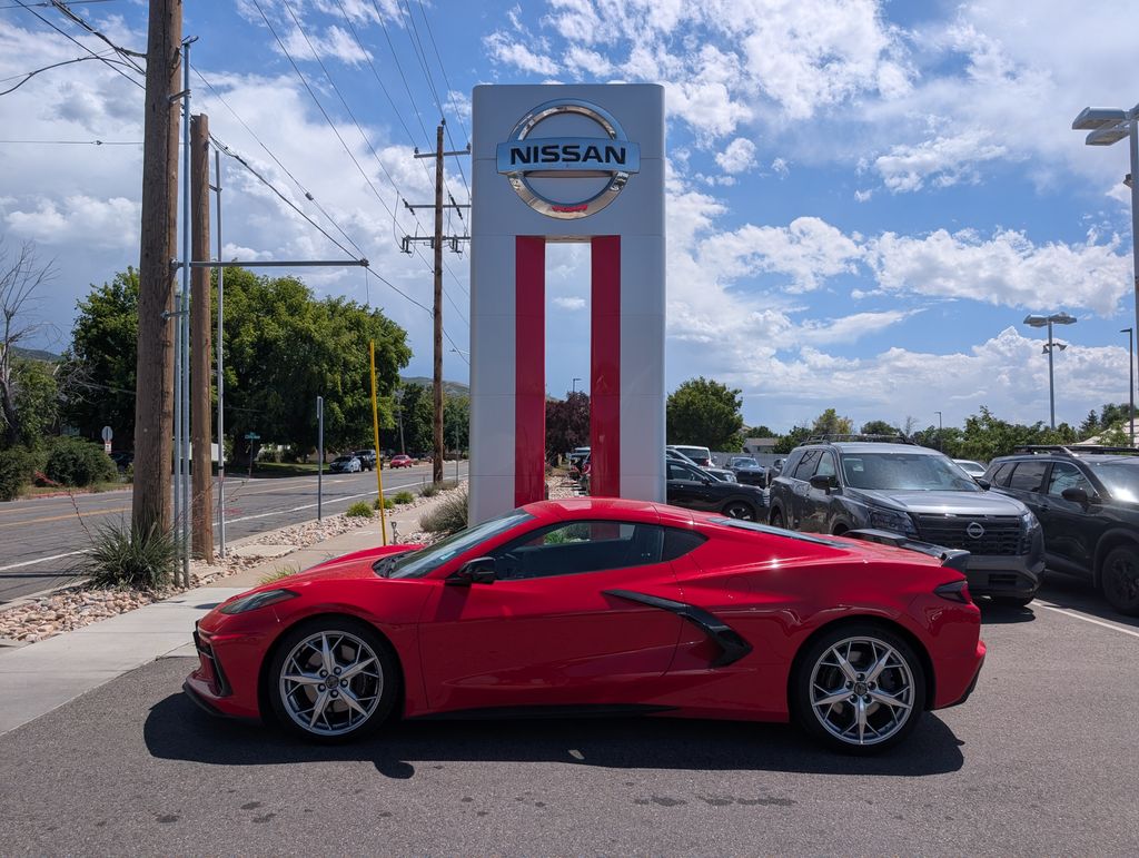 Torch Red 2023 Chevrolet Corvette Coupe Rear-Wheel Drive 8-Speed Dual Clutch