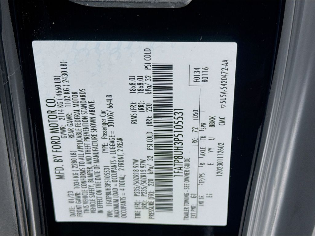 Used Car 2023 Ford Mustang  Ecoboost Premium For Sale Under $20,000 In Austin, Texas