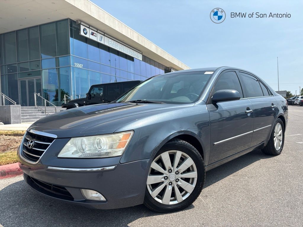 Slate Blue Metallic 2009 Hyundai Sonata Sedan Front-Wheel Drive 5-Speed Automatic Overdrive