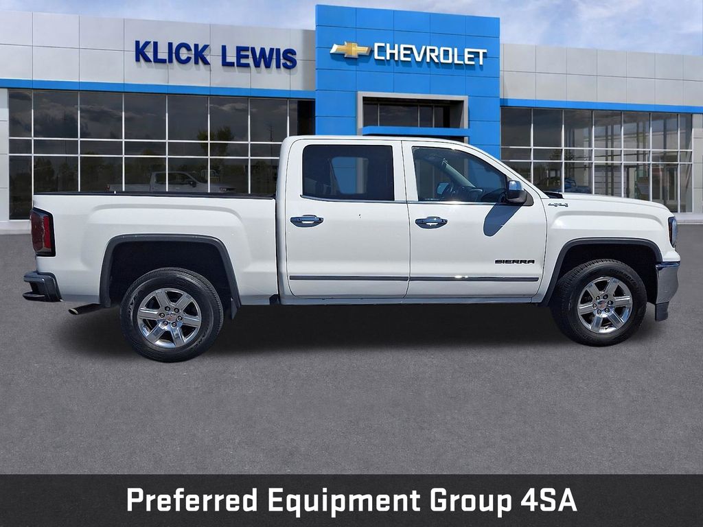2018 GMC Sierra 1500 SLT White at Grove City Ford
