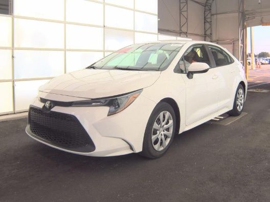 White 2022 Toyota Corolla Sedan Front-Wheel Drive Continuously Variable Transmission