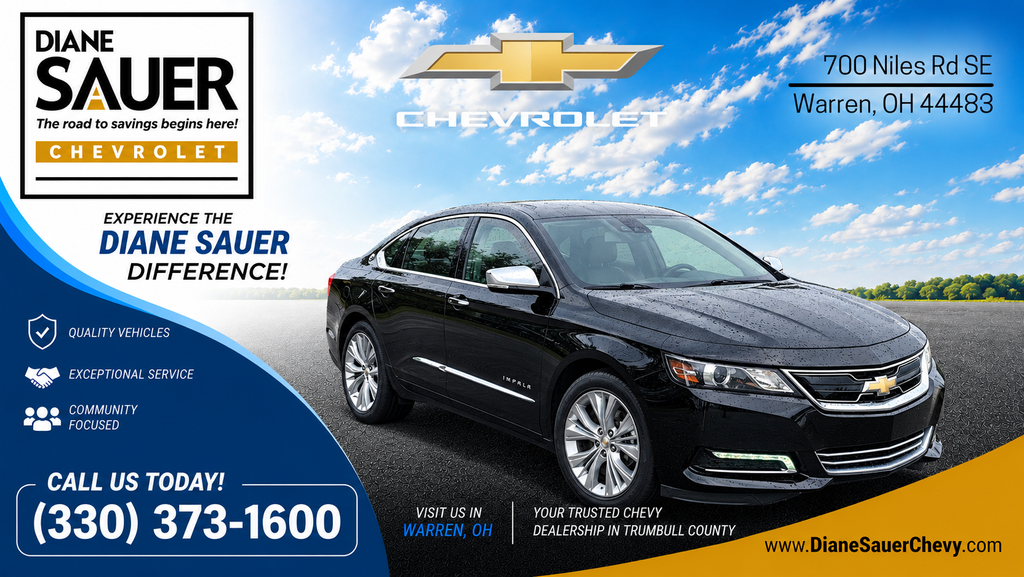 Mosaic Black Metallic 2019 Chevrolet Impala Sedan Front-Wheel Drive 6-Speed Automatic Overdrive