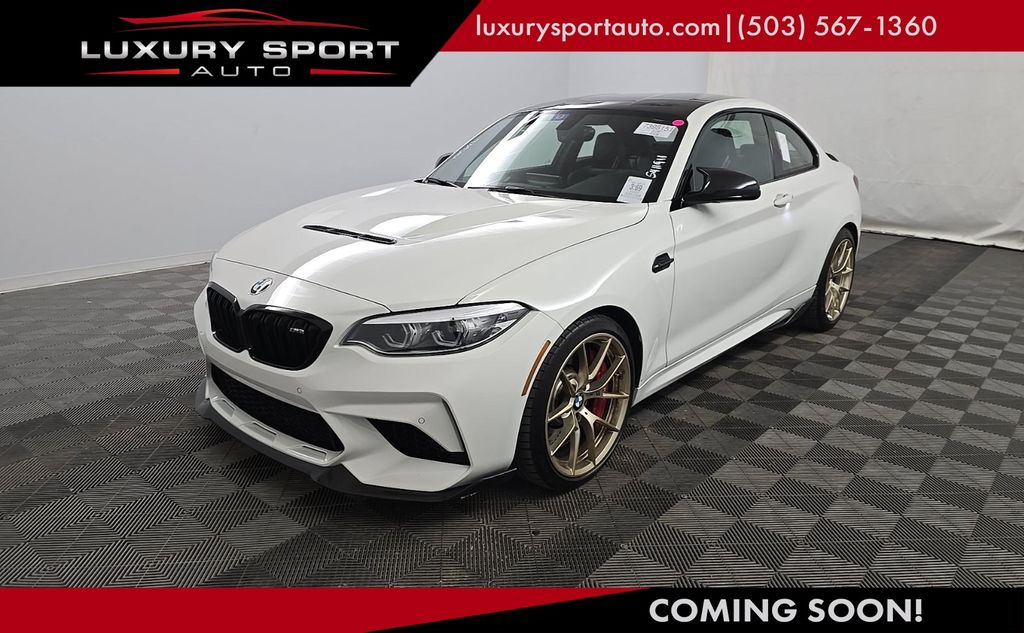 Alpine White 2020 BMW M2 CS RWD Coupe Rear-Wheel Drive 7-Speed Automatic