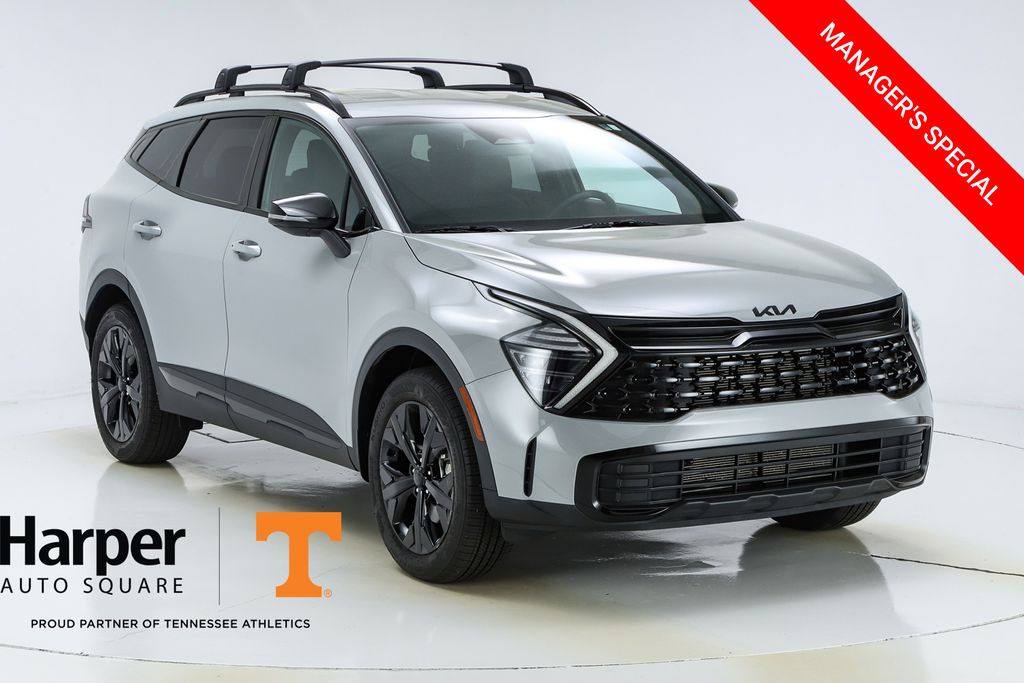 Wolf Gray 2025 Kia Sportage X-Line AWD SUV / Crossover All-Wheel Drive 8-Speed Automatic