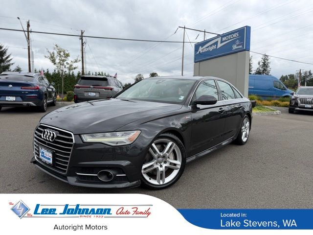 Gray Metallic 2016 Audi A6 Sedan All-Wheel Drive 8-Speed Automatic