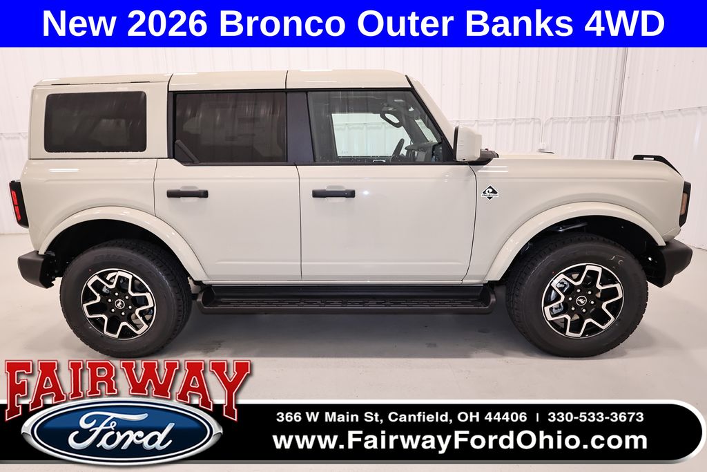 Desert Sand 2026 Ford Bronco SUV / Crossover Four-Wheel Drive Automatic