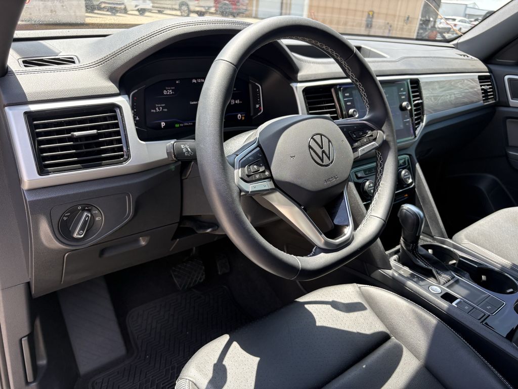 2023 Volkswagen Atlas Cross Sport 2.0T SE w/Technology Black at DeMontrond Auto Country