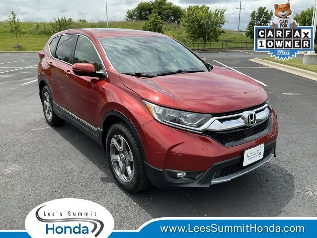 Molten Lava Pearl 2019 Honda CR-V EX-L AWD SUV / Crossover All-Wheel Drive Continuously Variable Transmission
