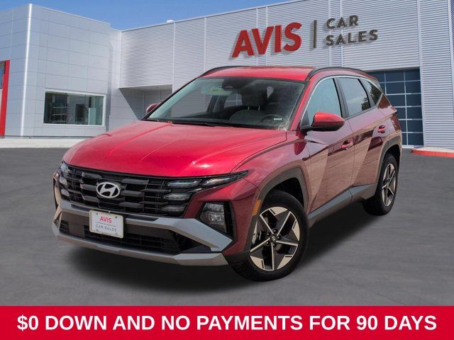 Red 2025 Hyundai Tucson SUV / Crossover All-Wheel Drive 8-Speed Automatic