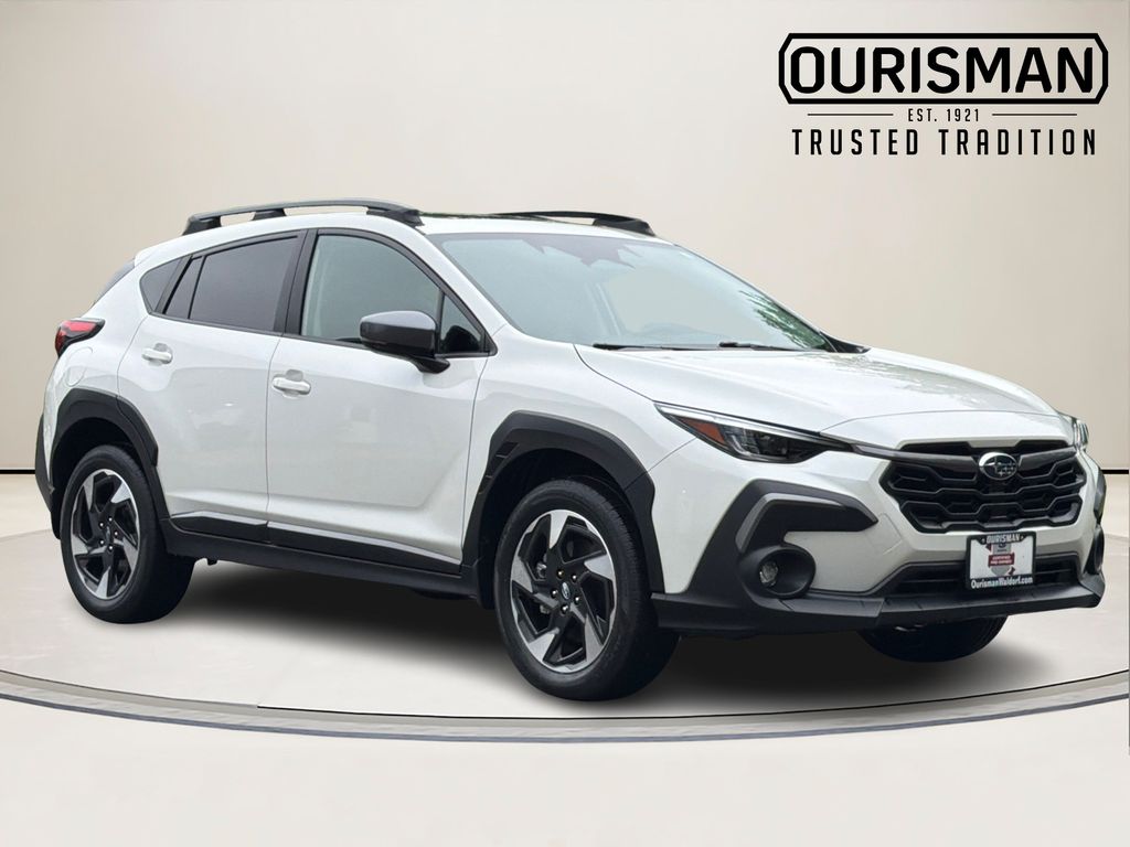 Crystal White Pearl 2025 Subaru Crosstrek SUV / Crossover All-Wheel Drive Continuously Variable Transmission