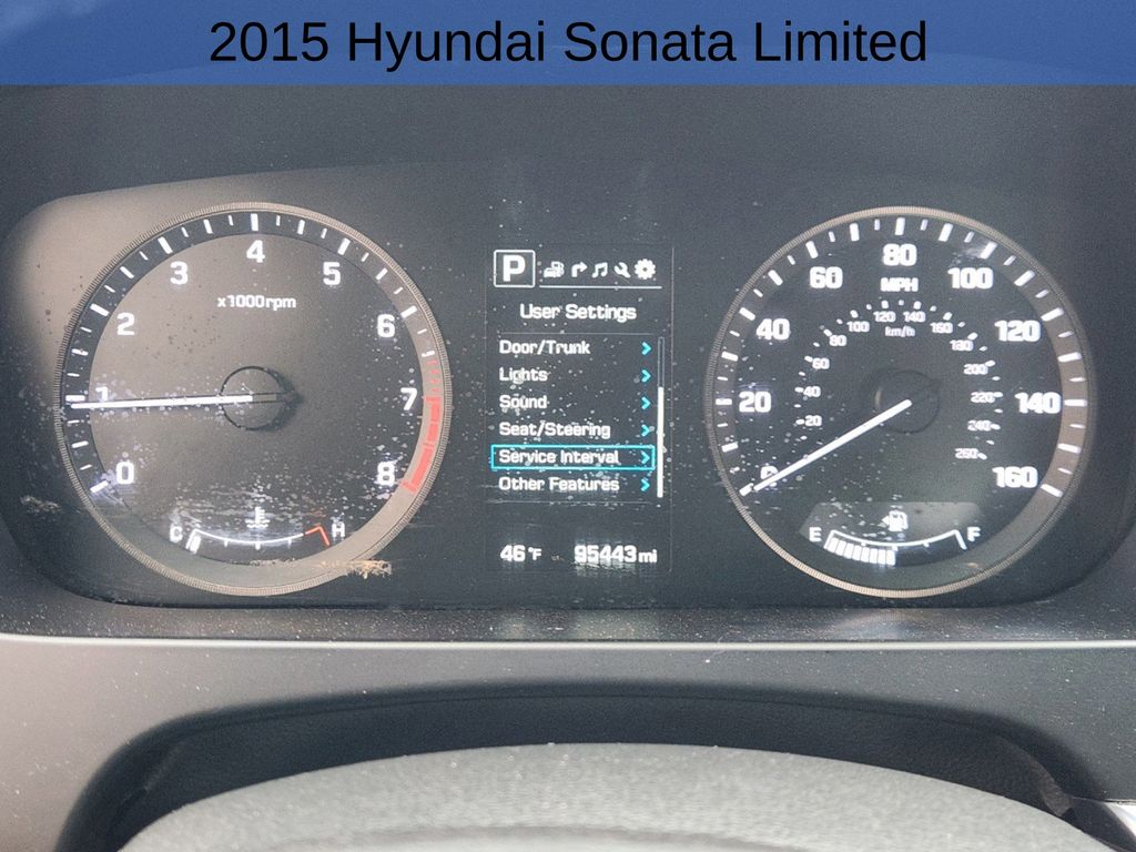 2015 Hyundai Sonata Limited 16