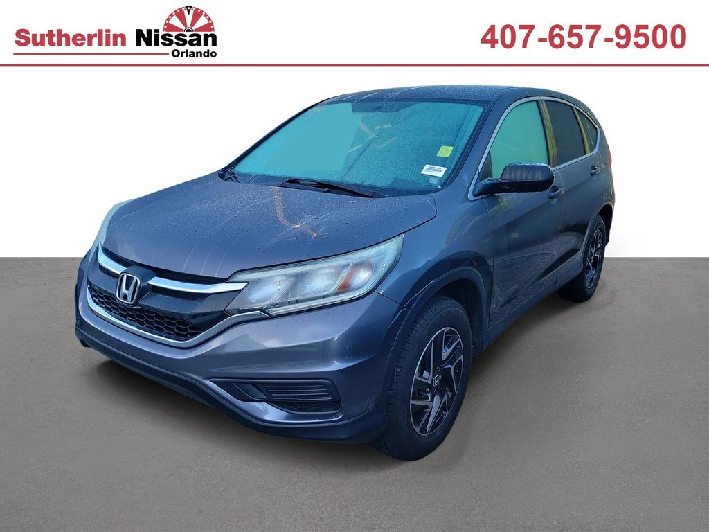 Gray (Modern Steel Metallic) 2016 Honda CR-V SUV / Crossover Front-Wheel Drive Continuously Variable Transmission