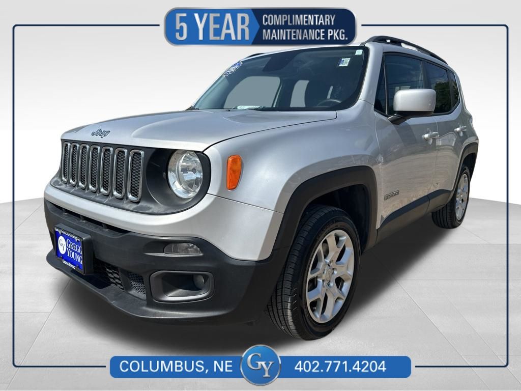 Glacier Metallic 2016 Jeep Renegade SUV / Crossover Four-Wheel Drive 9-Speed Automatic