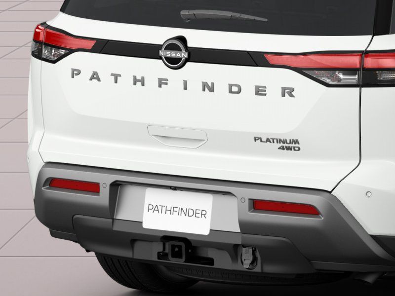 2026 Nissan Pathfinder Platinum White at John Sisson Motors