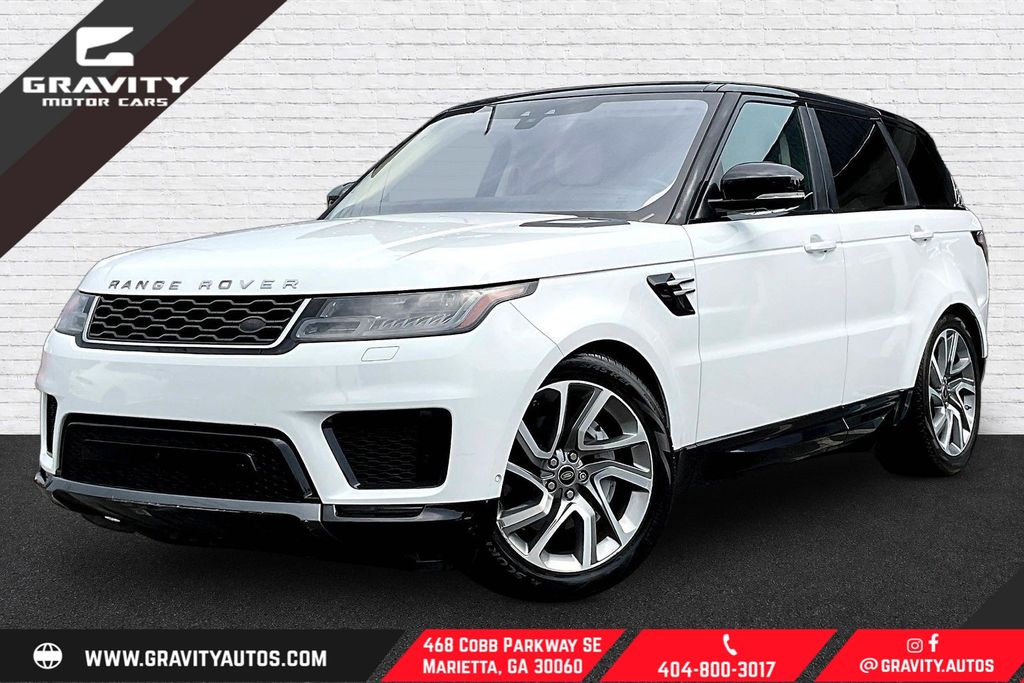 White 2020 Land Rover Range Rover Sport SUV / Crossover All-Wheel Drive 8-Speed Automatic