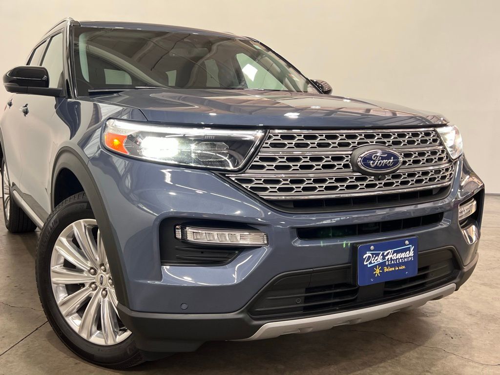 Used 2021 Ford Explorer Limited with VIN 1FM5K8FW1MNA11703 for sale in Gladstone, OR