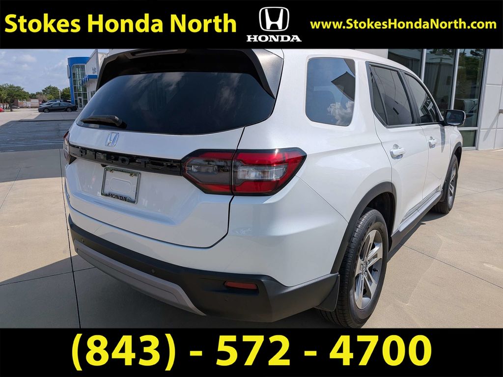 2025 Honda Pilot EX-L White at Stokes Honda North