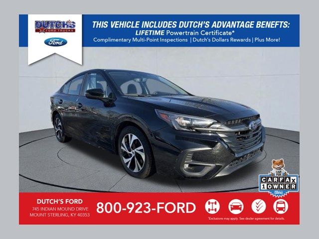 Crystal Black Silica 2025 Subaru Legacy Premium AWD Sedan All-Wheel Drive Continuously Variable Transmission