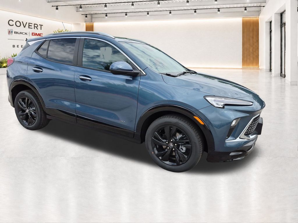 Ocean Blue Metallic 2026 Buick Encore GX SUV / Crossover Front-Wheel Drive Continuously Variable Transmission