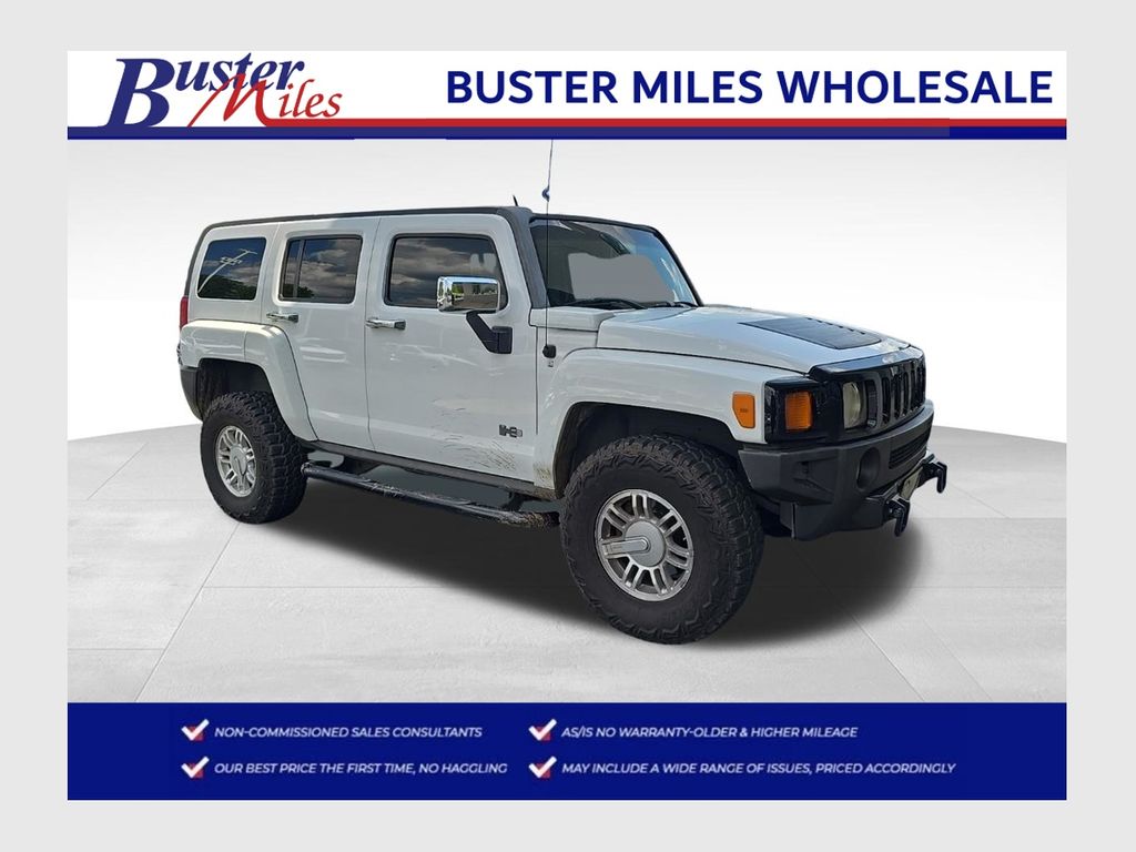 Birch White 2006 Hummer H3 SUV / Crossover 4-Speed Automatic Overdrive