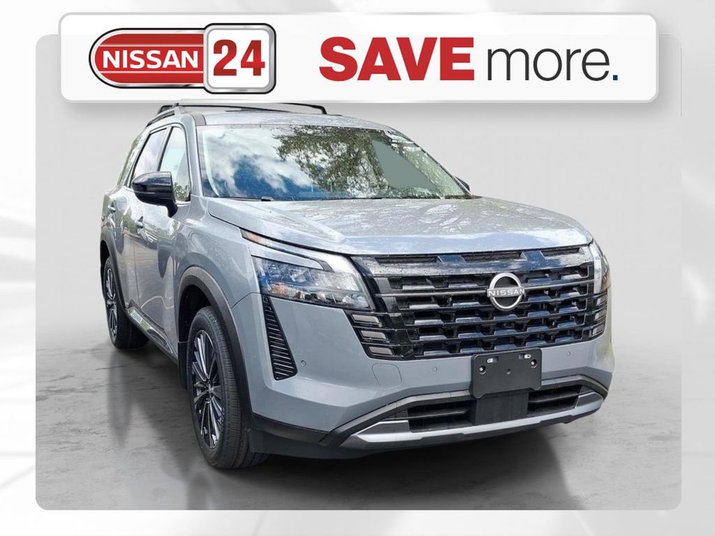 Boulder Gray 2026 Nissan Pathfinder SUV / Crossover All-Wheel Drive 9-Speed Automatic