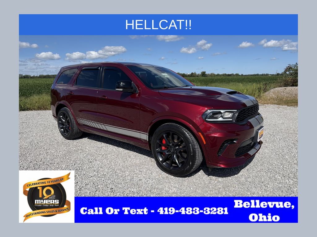 Octane Red Pearlcoat 2024 Dodge Durango SUV / Crossover All-Wheel Drive 8-Speed Automatic