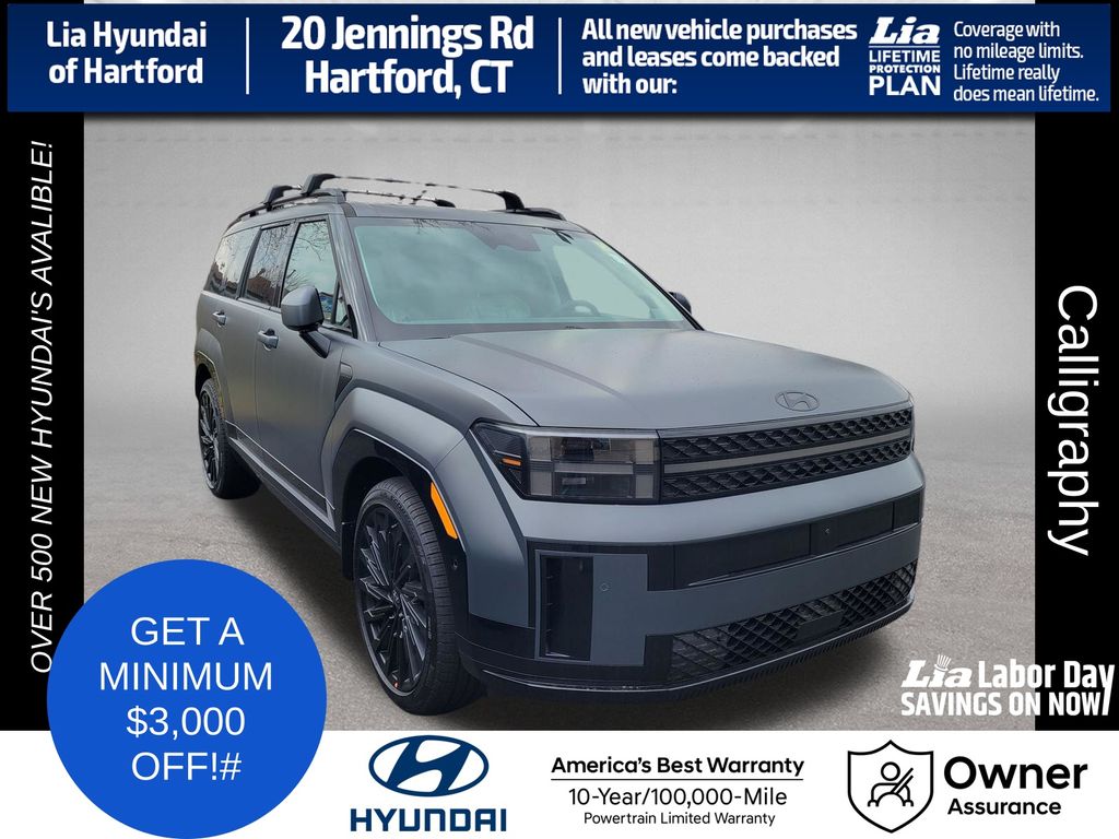 Ecotronic Gray Matte 2026 Hyundai Santa Fe SUV / Crossover All-Wheel Drive 8-Speed Automatic
