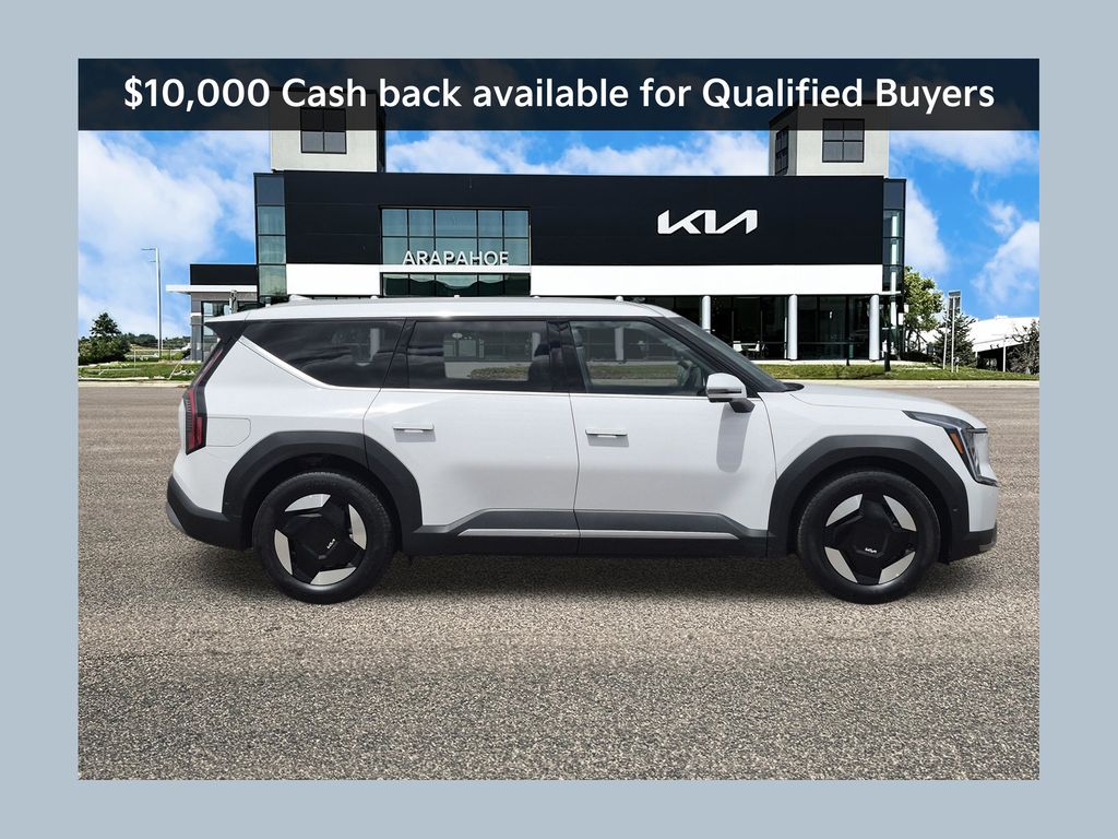 Glacial White Pearl 2026 Kia EV9 SUV / Crossover All-Wheel Drive 1-Speed Automatic