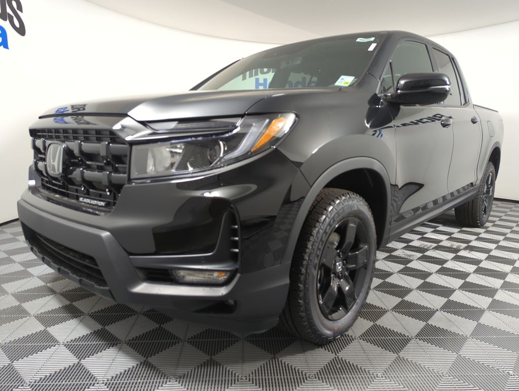 Crystal Black Pearl 2026 Honda Ridgeline Pickup Truck All-Wheel Drive 9-Speed Automatic