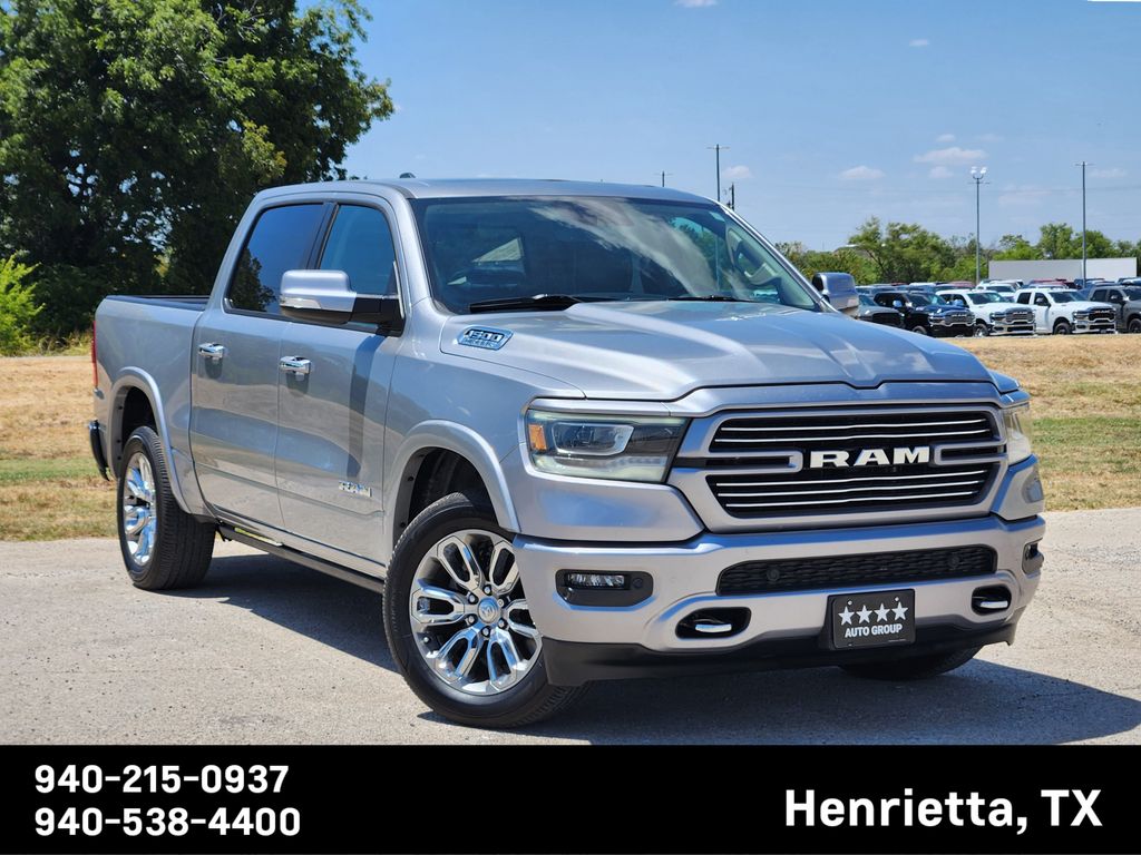 Billet Silver Metallic Clearcoat 2021 RAM 1500 Pickup Truck Four-Wheel Drive 8-Speed Automatic