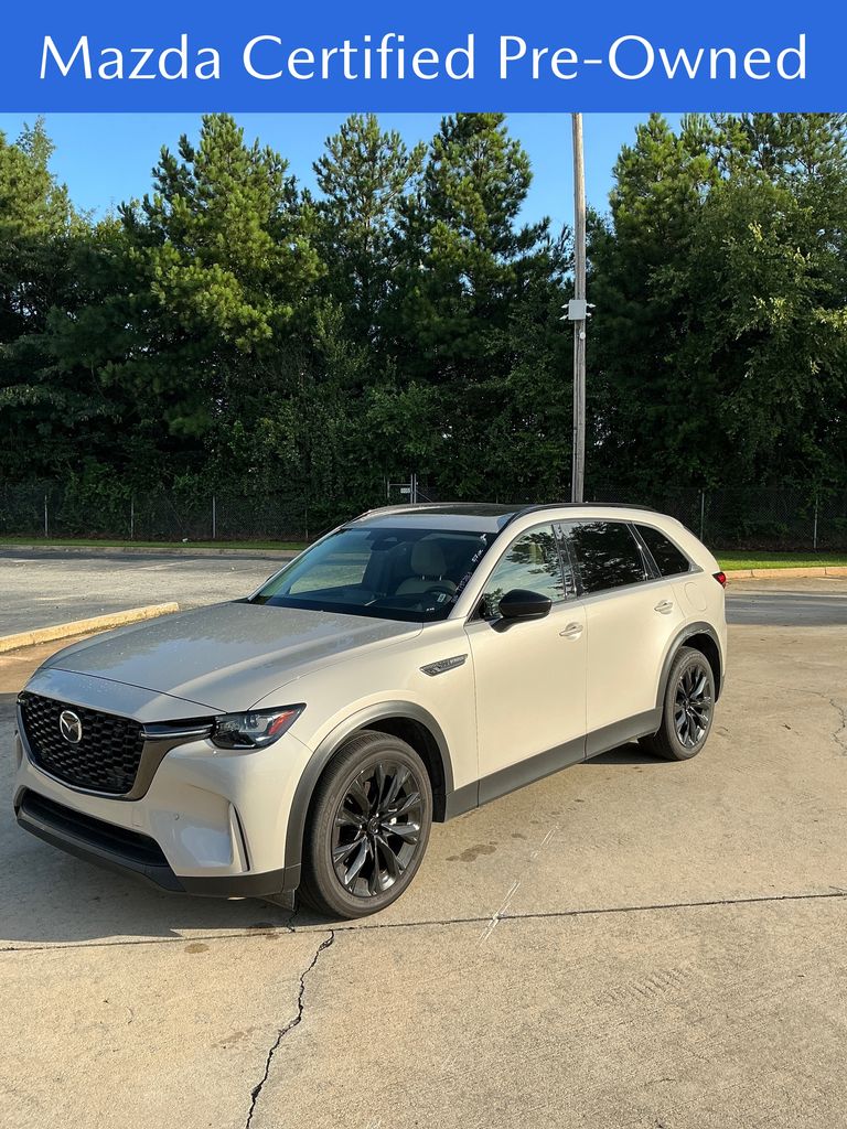 Gray (Platinum Quartz) 2026 Mazda CX-90 SUV / Crossover All-Wheel Drive 8-Speed Automatic