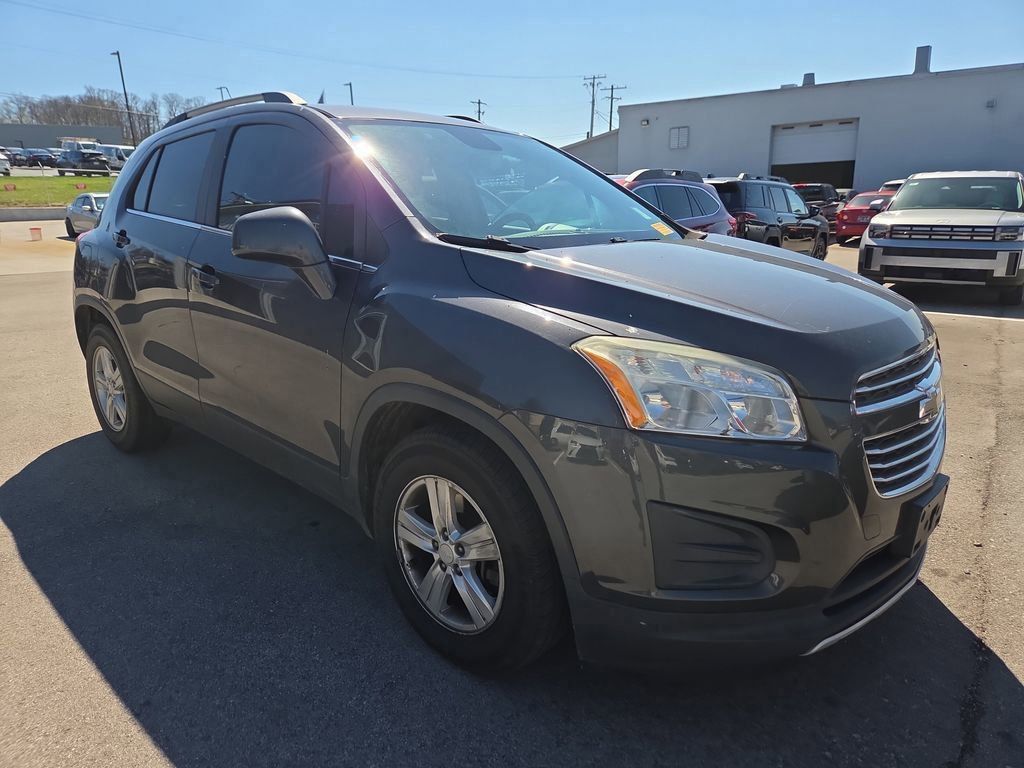 Cyber Gray Metallic 2016 Chevrolet Trax LT FWD SUV / Crossover Front-Wheel Drive 6-Speed Automatic
