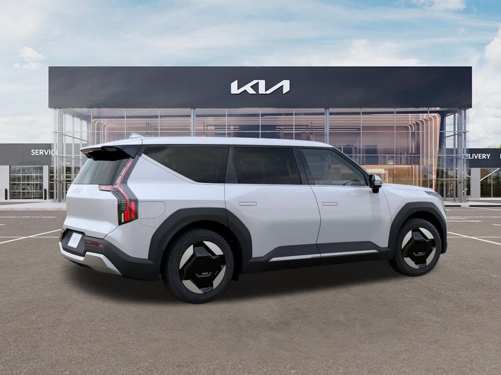 2026 Kia EV9 Light Long Range White at Shottenkirk Kia Fort Bend