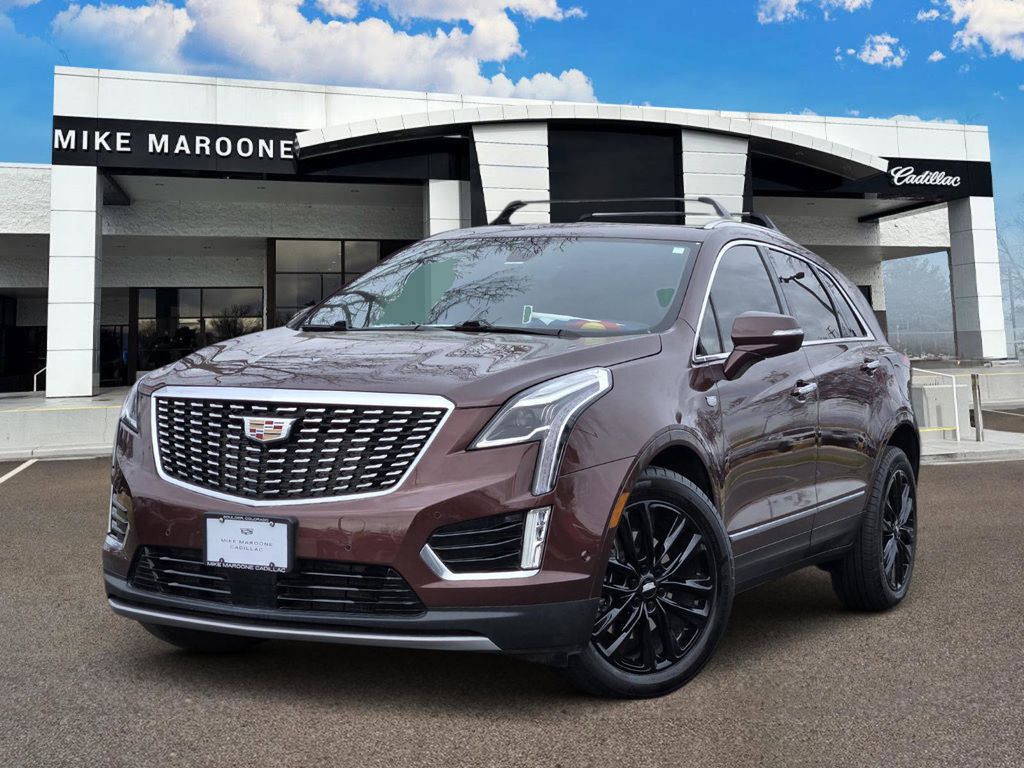 Rosewood Metallic 2023 Cadillac XT5 Premium Luxury AWD SUV / Crossover Four-Wheel Drive 9-Speed Automatic