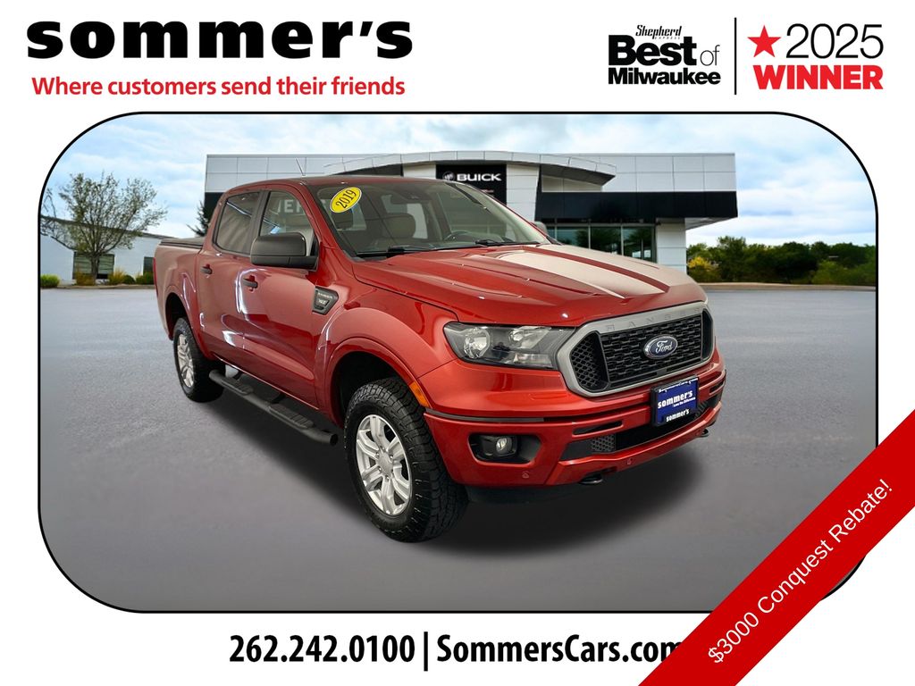 2019 Ford Ranger XLT SuperCrew 4WD